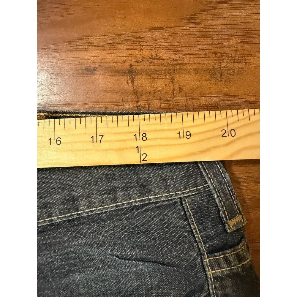Levis Jeans Mens 38x32 Blue 569 Loose Baggy Relaxed Faded Comfort Denim Pants